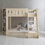 헤라 라인가드 원목 이층침대 S 계단형사다리 | 플라망 | (주)유오에스 - 예스24