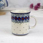 폴란드그릇 아티스티나 일자머그 300ml 패턴497 - 예스24