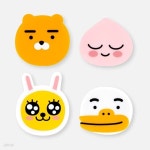 카카오프렌즈 지우개 4종 라이언 어피치 무지 튜브 | 주식회사 비튼 - 예스24