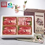 [안심한우] 청정지역 무항생제 갈비800g+등심600gx3팩 - YES24