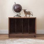 심우 고무나무원목 1단 LP장식장 월넛 LP수납장 레코드판 | 0 | 주식회사 심우 - 예스24