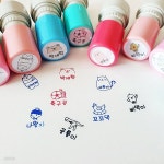 주문제작 1.5원형스탬프 의류겸용 만년 원형 책도장 칭찬도장 확인도장 2021년 신규디자인 리뉴얼 빠른배송 | 스탬프제작 | (주)천개의우물... 