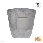 [아트스톤 Artstone] 돌체 인테리어 원형화분(33cm) - 예스24