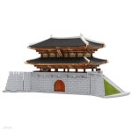 1/250 목재 입체퍼즐 - 영공방 경복궁 숭례문 | 퍼즐 | 주식회사 퍼즐사랑 - 예스24