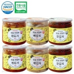[오늘아침에담은] 100%국내산 캔 (깍두기,백김치,갓김치)x각2캔 - YES24
