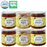 [오늘아침에담은] 100%국내산 캔 (맛김치,백김치,열무김치)x각2캔 - YES24