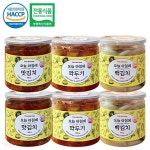 [오늘아침에담은] 100%국내산 캔 (맛김치,깍두기,백김치)x각2캔 - YES24