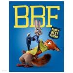 디즈니 보석십자수 주토피아 베스트프랜드 40X50 | 프렌즈 - 예스24