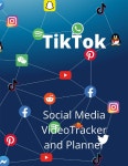 TICKOREA미디어 | TikTok Social Media Video Tracker and Planner - 예스24 TikTok Social Media Video Tracker and Planner - 예스24