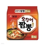[글로벌푸드][농심] 오징어짬뽕 (124g x 5개) - YES24