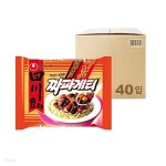 (주)녹채원푸드시스템 부산글로벌빌리지점 | [글로벌푸드][농심] 사천요리 짜파게티 (137g x 40개) | 삼양 | (주)글로벌푸드시스템 - 예스24