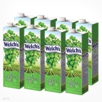 (주)녹채원푸드시스템 부산글로벌빌리지점 | [글로벌푸드]Welchs 웰치 주스 (청포도) 1000ml x 8개 | 웰치 | (주)글로벌푸드시스템 - 예스24