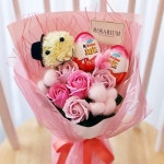 귀요미 퐁퐁 인형 킨더조이 꽃다발 - 사탕부케 재롱잔치 학예회 유치원 어린이집 졸업식 | 꽃다발 | 로사리움(rosarium) - 예스24