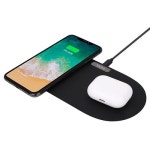 바라 10W+10W 듀얼 고속 무선충전기 핸드폰 무선충전 패드형 스마트폰 삼성 아이폰 블랙 화이트 | 아이폰 12 XS XR 11 SE SE2 9 8 삼성... 