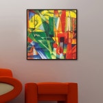 [The Bella] 마르크 - 집과 개 그리고 소가 있는 풍경 Landscape with House, Dog and Cattle | 프란츠마르크 | 푸른나라 - 예스24