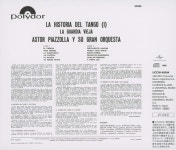 Astor Piazzolla (아스트로 피아졸라) - La Historia Del Tango : Vol. 1 La Guardia Vieja | Astor Piazzolla | Universal Japan - 예스24