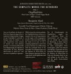 Marine Fribourg 바흐: 건반 음악을 위한 작품 7집 - 오르간 소곡집 (Bach: The Complete Works For Keyboard Vol.7 BWV 599-644)... 