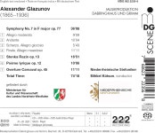 Mihkel Kutson 글라주노프: 교향곡 7번 '전원' (Glazunov: Symphony No.7, Poeme Lyrique) | Alexander Glazunov | MDG - 예스24... 