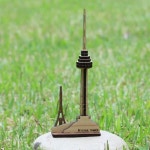 어거스트리(주) - 예스24 [WOODSUM / 우드썸] 서울타워 한국랜드마크  포스트카드 원목3D퍼즐 - 원목입체퍼즐  DIY 건축물만들기... 