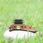 어거스트리(주) - 예스24 [WOODSUM / 우드썸] 숭례문 한국랜드마크  포스트카드 원목3D퍼즐 - 원목입체퍼즐  DIY 건축물만들기... 