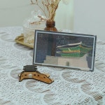 어거스트리(주) - 예스24 [WOODSUM / 우드썸] 숭례문 한국랜드마크  포스트카드 원목3D퍼즐 - 원목입체퍼즐  DIY 건축물만들기... 