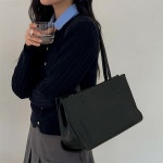 이지 빅 스퀘어 쇼퍼백 2color | 바나나코퍼레이션 - 예스24