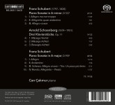 Can Cakmur 슈베르트: 피아노 소나타 / 쇤베르크: 3개의 피아노 소곡 (Schubert: Piano Sonata D.537, D.959 / Schoenberg: Drei... 