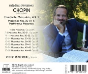 Peter Jablonski 쇼팽: 마주르카 전곡 2집 (Chopin: Complete Mazurkas, Vol. 2) - 예스24