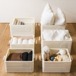 홈즈리빙 이동식 수납 정리함 뚜껑형 리빙박스 2size | (주)제로엑스코퍼레이션 - 예스24