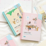 2025 오늘의 온도 행복 B6 다이어리 (날짜형, 32절, 주간) - 예스24