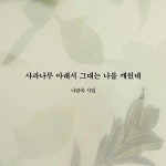 사과나무 아래서 그대는 나를 깨웠네 - 예스24