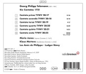Ludger Remy / Maria Jonas 텔레만: 6개의 칸타타 1731 (Telemann: Six Cantatas 1731) | Georg P. Telemann | cpo - 예스24