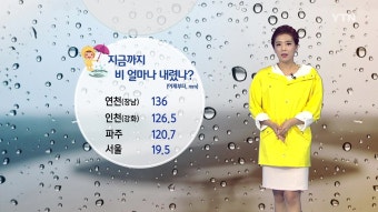 [기상센터][날씨] 중북부 호우특보...경기 북부 100mm↑ '물 폭탄' | YTN [날씨] 중북부 호우특보...경기 북부 100mm↑ '물 폭탄'