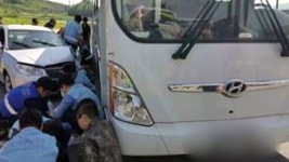 [전국]상주 교통안전체험센터 교육용차 참관인 덮쳐 6명 다쳐 | YTN 상주 교통안전체험센터 교육용차 참관인 덮쳐 6명 다쳐