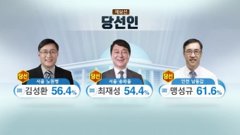 [정치][6.13 재보선] '국회 입성 확정' 국회의원 당선인 | YTN [6.13 재보선] '국회 입성 확정' 국회의원 당선인