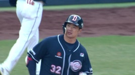 [스포츠]김재환 연타석포 6타점...3연전 싹쓸이 | YTN 김재환 연타석포 6타점...3연전 싹쓸이