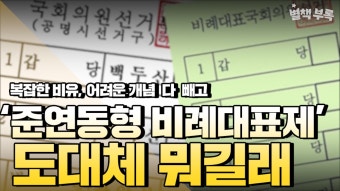 [별책부록] 도대체 '준연동형 비례대표제'가 뭐길래 | YTN [별책부록] 도대체 '준연동형 비례대표제'가 뭐길래
