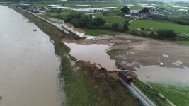 [전국]익산지방국토관리청, 붕괴한 남원 섬진강 제방 응급 복구 | YTN 익산지방국토관리청, 붕괴한 남원 섬진강 제방 응급 복구