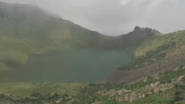 [전국]태풍이 한라산에 뿌린 1,000mm 폭우에 백록담 만수 | YTN 태풍이 한라산에 뿌린 1,000mm 폭우에 백록담 만수