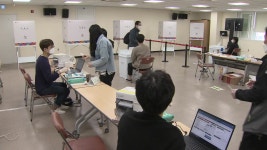 [전국]사전투표 이틀째...부산 연산6동 투표소 | YTN 사전투표 이틀째...부산 연산6동 투표소