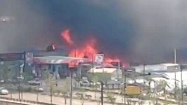 [사회]고양시 LPG 충전소 근처에서 불...인근 주민 대피 | YTN 고양시 LPG 충전소 근처에서 불...인근 주민 대피