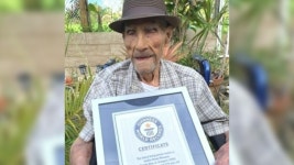 [SNS세상]112세 농부, 세계 최고령 남성으로 기네스북 등극…장수비결은? | YTN 112세 농부, 세계 최고령 남성으로 기네스북 등극…장수비결은?