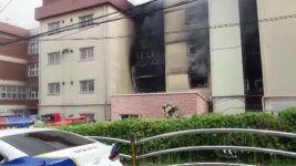 [사회]인천 구월동 초등학교에서 불...교실 일부 타 | YTN 인천 구월동 초등학교에서 불...교실 일부 타