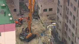 [전국]사고 엿새째 실종자 수색...오늘 크레인 조립 완료 | YTN 사고 엿새째 실종자 수색...오늘 크레인 조립 완료