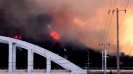 [전국]경북 울진 행곡리 야산 화재 확산...산불 2단계 발령 | YTN 경북 울진 행곡리 야산 화재 확산...산불 2단계 발령