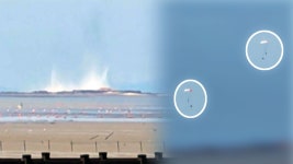 [정치]엔진 화재 F-4E 전투기 1대 서해 상 추락...조종사 2명 구조 | YTN 엔진 화재 F-4E 전투기 1대 서해 상 추락...조종사 2명 구조