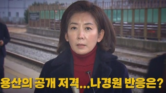 [정치][나이트포커스] 용산의 공개 저격...나경원 반응은? | YTN [나이트포커스] 용산의 공개 저격...나경원 반응은?
