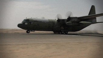 [정치]공군 수송기, 사막 위를 날다...'데저트 플래그' 훈련 참가 | YTN 공군 수송기, 사막 위를 날다...'데저트 플래그' 훈련 참가