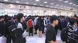 [전국]제주공항, 이틀째 항공기 운항 차질...만여 명 발 묶여 | YTN 제주공항, 이틀째 항공기 운항 차질...만여 명 발 묶여