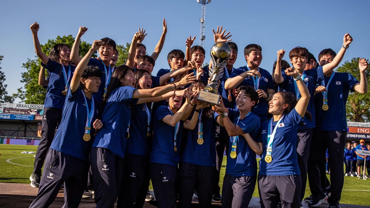 북한 여자축구팀, U-20 여자 월드컵에서 세 번째 우승 달성
